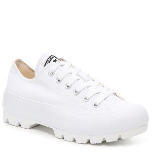 ISO Converse Chuck Taylor All Star Lugged Low Top Sneakers in white, size 7.5!
